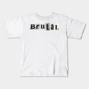 Brutal Olivia Rodigro Kids T-Shirt